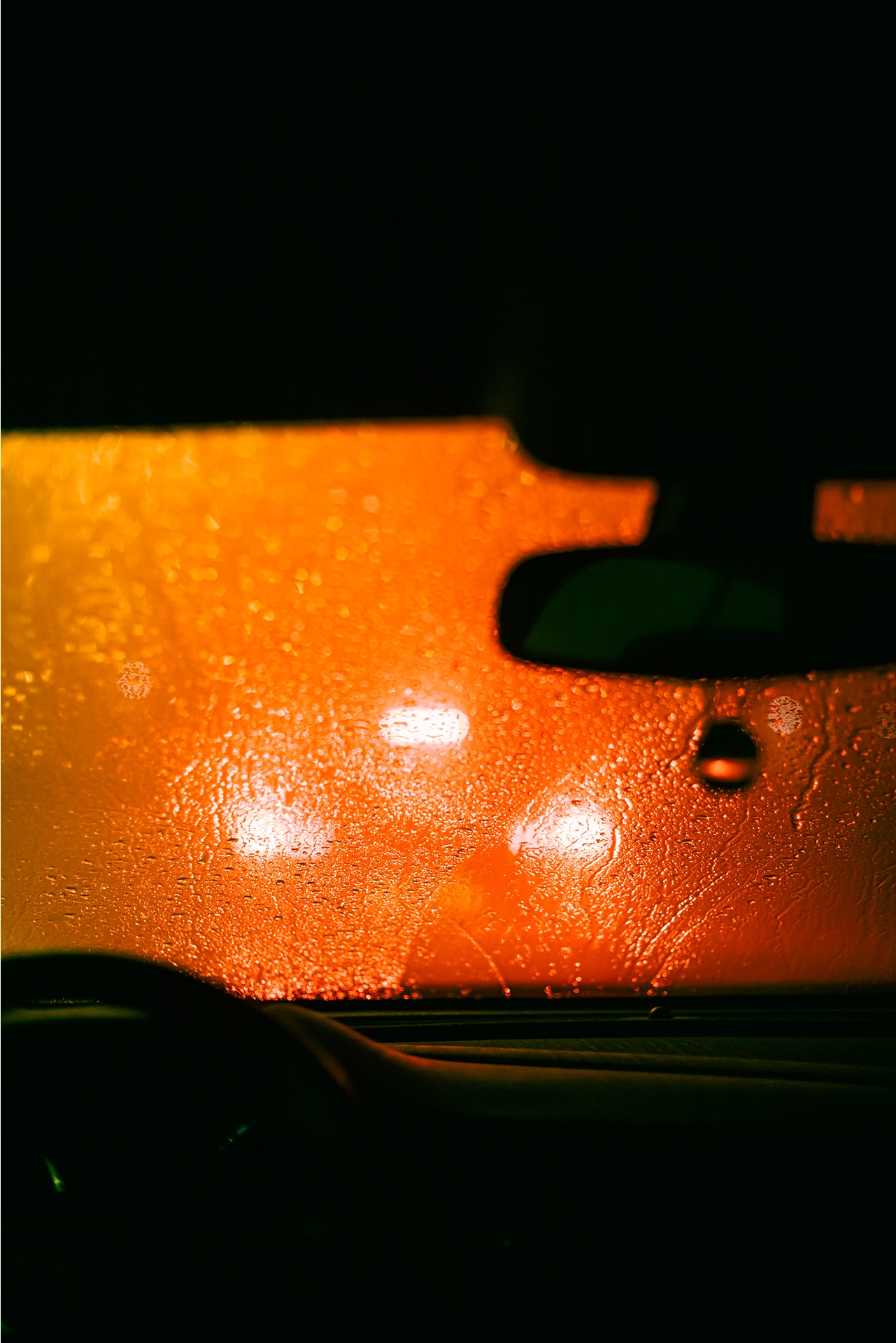 Imagen de coche luces noche